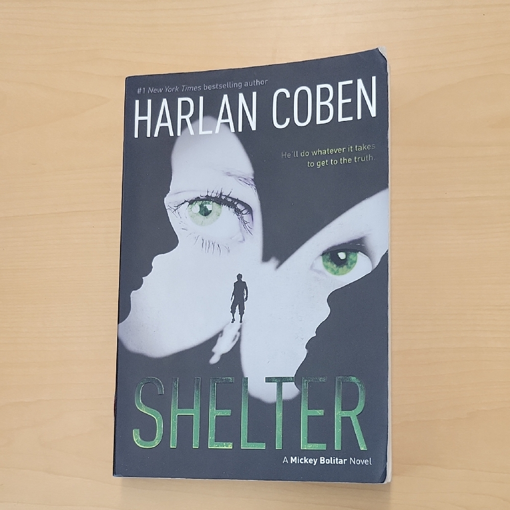 🎉B2G1 3/$10🎉 Harlan Coben 'Shelter' Book